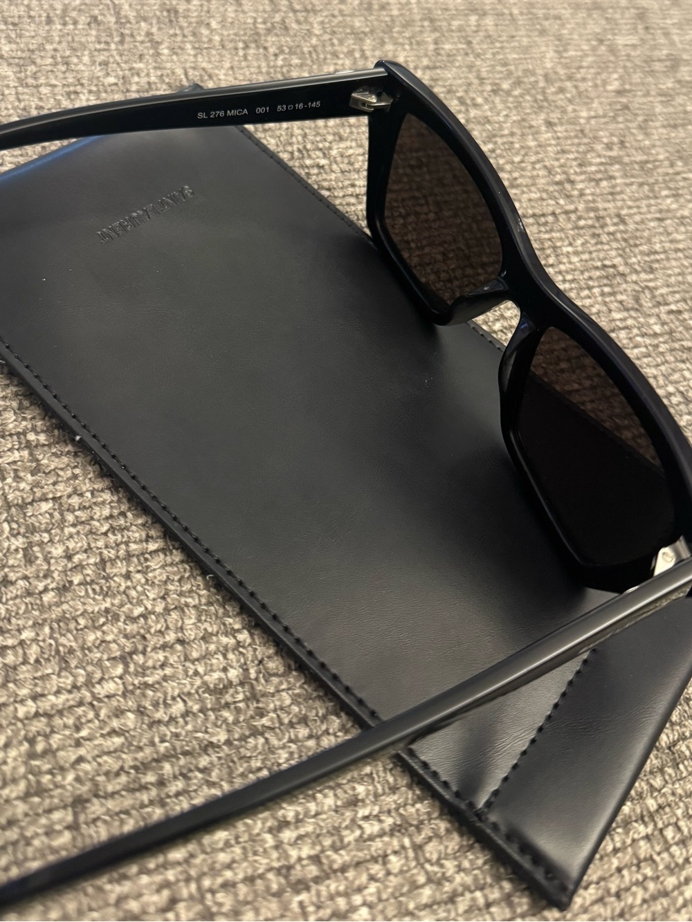 Saint Laurent SL 276 Mica | Black Cat-Eye Sunglasses - Picture 5 of 5